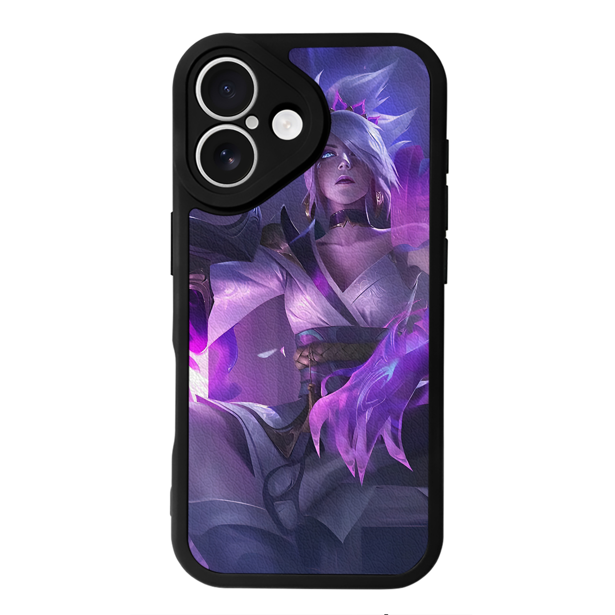 リーグ・オブ・レジェンド League of Legends LOL 【iPhone 16シリーズ対応】シリコンスマホケース（レザー調） 材質：シリコン